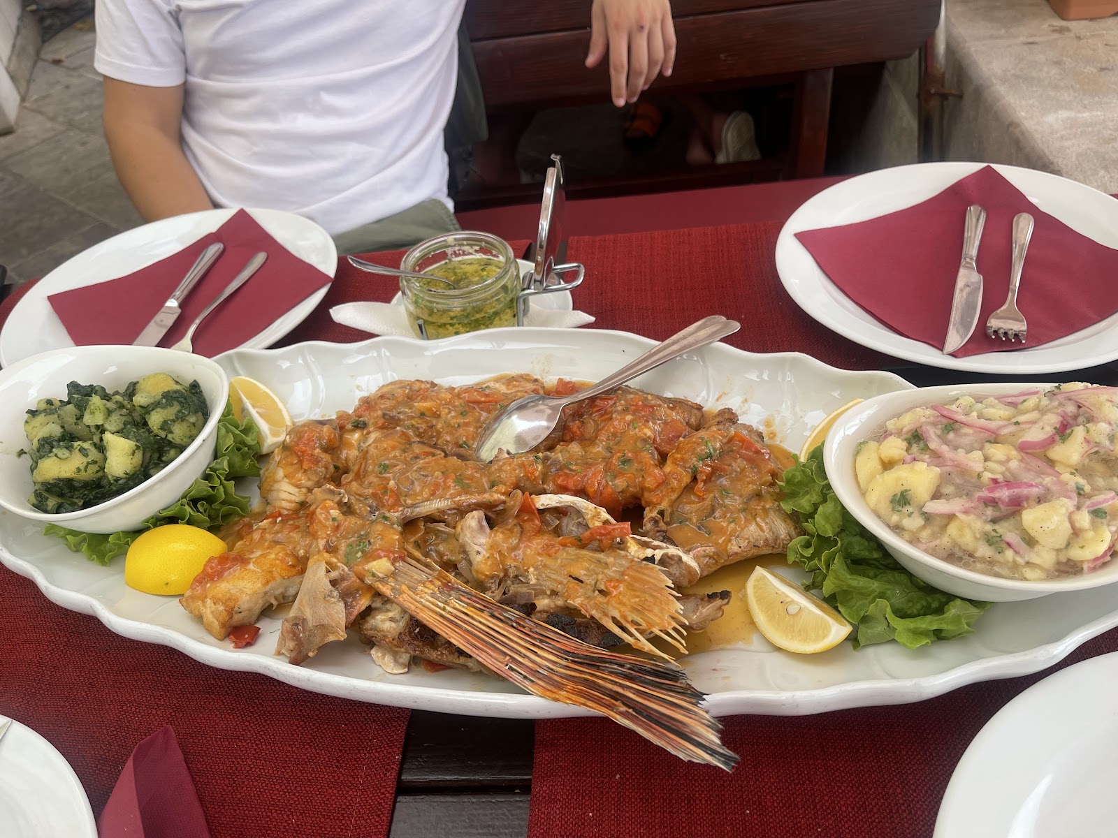 Fresh seafood platter
